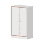 qickly® Schrank, 3 OH, 2 Türen mit Schloss, B/H/T: 70,1x110,5x42,6 cm 